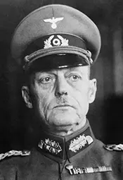 Gerd von Rundstedt, German Field Marshal during World War II