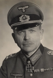 Generaloberst Heinz Guderian, German armoured commander during the Second World War