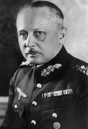 Generaloberst Werner von Fritsch, former Commander-in-Chief of the German Army