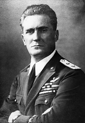 Marshal Rodolfo Graziani, Commander-in-Chief of Italian forces in North Africa during the Second World War