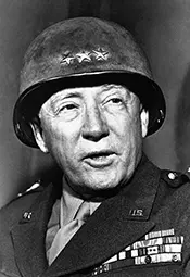 General George S. Patton, U.S. Army commander of the Third Army during World War II
