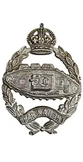 Royal Tank Regiment Cap Badge - United Kingdom