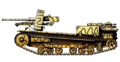 Semovente da 47/32 Scafo L3 tank destroyer used by Italian forces during the North African campaign