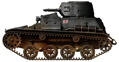 Type 94 TK Japanese tankette used for reconnaissance and infantry support
