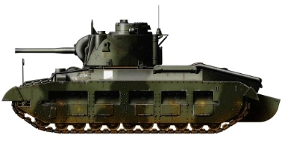 Infantry Tank Mk II Matilda British infantry tank used during Operation Compass and the North African campaign