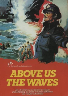 Above Us the Waves (1955) movie poster