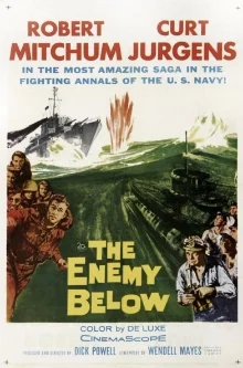 The Enemy Below (1957) movie poster