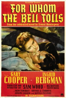 For Whom the Bell Tolls (1943) movie poster